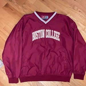 Mens large Boston college windbreaker